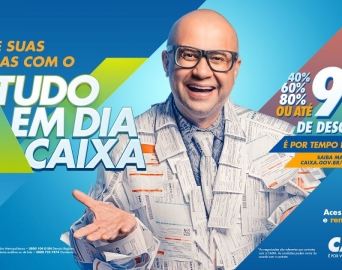 Caixa lança campanha para negociação de dívidas com até 90% de desconto