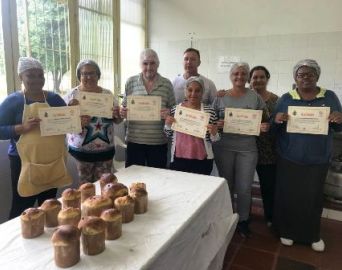 Curso de Padaria Artesanal diploma primeiras turmas