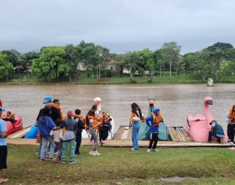 Dia das Crianças no Horto Florestal arrecada 137 quilos de alimentos