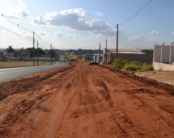 Segunda faixa da Avenida Getúlio Vargas vai ganhar pavimentação