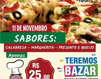 Colônia Fraternidade promove mais uma Pizza do Bem