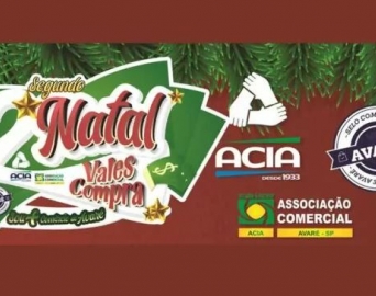 Ganhadores da campanha de Natal da ACIA têm até o dia 30 para retirarem prêmios