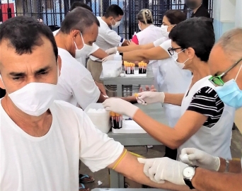 Penitenciária II de Avaré realiza testagem em massa de Covid-19