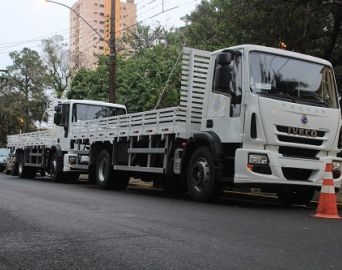 Renovação da frota auxiliará na manutenção de vias públicas