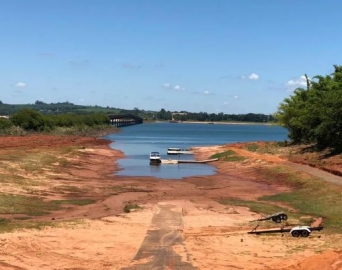 Represa de Jurumirim atinge menor volume útil desde janeiro de 2022