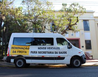 Novo veículo da Saúde será utilizado no transporte de pacientes do SUS