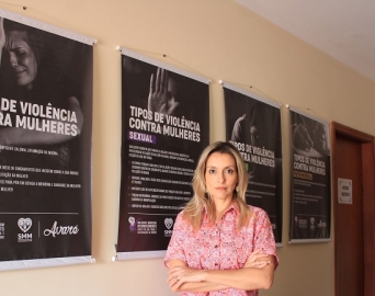 Secretaria da Mulher abre exposição sobre trajetória de Maria da Penha