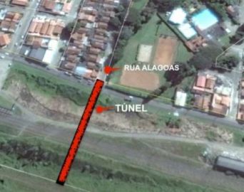 Túnel na Rua Alagoas deve ficar pronto em um ano