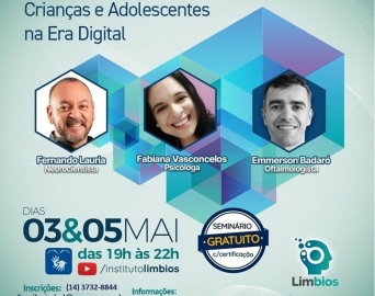 Avaré promove o 1º Seminário Telas e Saúde: Crianças e Adolescentes na Era Digital